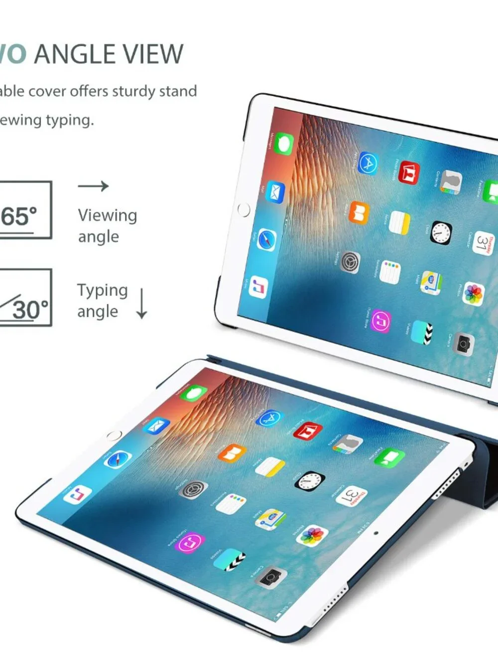 ProCase Smart Case for iPad Pro 9.7 Inch 2016, Ultra Slim Lightweight Stand Smar